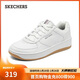 斯凱奇（Skechers）女鞋秋季舒適通勤板鞋厚底增高休閑鞋軟底百搭運動(dòng)鞋平底鞋185160