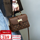 千百度（C.BANNER）包包女包斜挎包單肩手提輕奢印花挎包生日禮物高級感送女友老婆