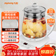九陽(yáng)（Joyoung）養生壺迷你玻璃花茶壺煮茶器 12大功能11檔溫度 0膠水恒溫電熱燒水壺1.5L 1506BQ