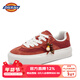 Dickies板鞋男鞋2026新款冬季鞋子德訓鞋男士休閑鞋百搭運動(dòng)鞋男新年紅 桔紅 42