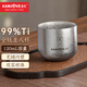 金灶（KAMJOVE）純鈦雙層茶杯 喝茶專(zhuān)用杯子功夫茶主人家用品茗茶具咖啡杯 T-62F 120ml 1個(gè)