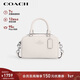 蔻馳（COACH）【品牌直供】新年情人節禮物女士SATCHEL小號單肩斜挎包白色CT776