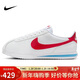 耐克NIKE女子運動(dòng)休閑鞋阿甘復古CORTEZ新年紅運動(dòng)鞋DN1791-108白37.5