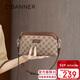 千百度（C.BANNER）包包女包斜挎包單肩印花手機包輕奢高檔生日禮物高級感送女友老婆