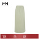 麥檬MM四季衣櫥百搭職場(chǎng)氣質(zhì)半身裙商場(chǎng)同款夏5F2241011 豆綠 M