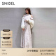 SNIDEL2026春夏新品優(yōu)雅泡泡袖挖孔露肩收腰雪紡連衣裙SWFO261040 粉色 L (2)