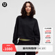 lululemon丨Scuba 女士超寬松款連帽衫 *圖案款 LW3IBPS 黑色 XS /S