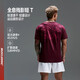MUSCLE DOG肌肉狗 【全息殘影】26新品運動(dòng)短袖T恤男速干圓領(lǐng)上衣健身訓練服 酒紅色 XL