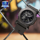 卡西歐（CASIO） 男表黑武士G-SHOCK運動(dòng)手表小鋼炮黑金防水時(shí)尚石英腕表送男友 GA-2300-1APR