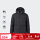 阿迪達斯（adidas）男裝 新款秋冬暖芯羽絨服 拒水保暖600蓬鴨絨連帽面包服連帽外套 JV6187 M