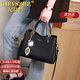 紀詩(shī)哲奢侈品牌包包女包新款手提包斜挎單肩包送女友生日214情人節禮物 黑色【流行百搭款】 【送女友送老婆214情人節禮物】