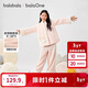 巴拉巴拉balaOne女童睡衣套裝2025冬加厚法蘭絨保暖國風(fēng)盤(pán)扣209425171002