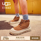UGG 王一博同款冬季男女同款厚底系帶紐姆彩殼雪地靴時(shí)尚靴1143991 CWTC | 栗色/灰白色 39 尺碼偏小，建議拍大二碼