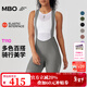 MBO夏季女子雙箭頭騎行短褲T110多色百搭背帶騎行五分褲 煙熏灰 M