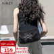 viney包包女包休閑帆布包輕便通勤斜挎單肩包生日禮物高級感送女友老婆