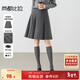 尚都比拉職場(chǎng)通勤a字百褶短裙高級百搭顯瘦小個(gè)子半身裙女