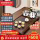 金灶（KAMJOVE）雞翅木實(shí)木茶具套裝燒水壺茶具茶盤(pán)套裝茶臺燒水壺一體式 K-185 搭配K9茶爐+茶具+茶渣桶