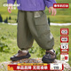 齊齊熊男童工裝褲秋裝男寶寶褲子秋季兒童休閑褲長(cháng)褲