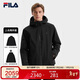 FILA 斐樂(lè )官方男士上衣兩件套2025冬季時(shí)尚休閑簡(jiǎn)約保暖外套