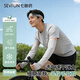七色紡防曬冰袖男夏遮陽(yáng)護臂套袖騎行開(kāi)車(chē)長(cháng)款半指手套防曬袖套 氣質(zhì)灰