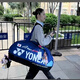 尤尼克斯（YONEX）羽毛球拍包多功能大容量國家隊手提包獨立鞋倉運動(dòng)訓練便攜球包 BA92431WEX 蔚藍25年款