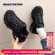 斯凱奇（Skechers）女鞋 2026春季新款厚底增高老爹鞋輕便黑色休閑鞋復古經(jīng)典熊貓鞋 黑色/透氣記憶鞋墊/熱銷(xiāo)款 /曬圖返10 36.5
