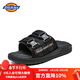 Dickies拖鞋男時(shí)尚休閑拖鞋居家戶(hù)外沙灘輕便潮流一字拖 黑色 42 