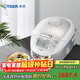 虎牌（TIGER）電飯煲Pro 迷你小型IH土鍋涂層 電飯煲 家用1-2人 1.5L 綢緞白 JPF-A55C