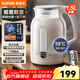 蘇泊爾（SUPOR）電熱水壺 1.5L大容量燒水壺 316L母嬰級不銹鋼燒水壺高硼硅玻璃內膽多檔調溫調節實(shí)時(shí)顯溫寬大水窗 1.5L 【雙層隔熱防燙】