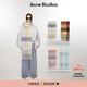Acne Studios【禮物】格紋流蘇彩虹Vally羊毛圍巾 香草色/米色/淡紫色 均碼