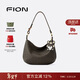 菲安妮（FION）老花法棍腋下包包女復古單肩包高級氣質(zhì)手提包情人節禮物