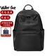 Walker Shop【2026年新款】雙肩包男尼龍布時(shí)尚輕便休閑旅行背包男書(shū)包 黑色大號 【2025品牌升級/手提禮盒裝】