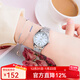 卡西歐（CASIO）手表女 指針系列 時(shí)尚簡(jiǎn)約石英女表 防水學(xué)生考試表情人節禮物 LTP-V005D-2B3