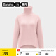 蕉內（Bananain）303+++熱皮女士高領(lǐng)毛衣加厚加絨百搭打底外穿保暖秋冬 霧玫瑰 S