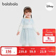 巴拉巴拉balaOne兒童連衣裙女2025冬針織網(wǎng)紗裙公主裙IP208425111004