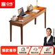 中偉實(shí)木書(shū)桌電腦桌家用現代簡(jiǎn)約辦公桌臥室學(xué)習桌小戶(hù)80*40*75cm單桌