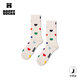 Happy Socks【2026新款】男女士潮牌經(jīng)典愛(ài)心波點(diǎn)襪子時(shí)尚個(gè)性運動(dòng)中筒襪 幻彩愛(ài)心 均碼 36-40