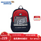 Skechers斯凱奇兒童撞色潮流網(wǎng)袋雙肩背包男女童舒適減負校園書(shū)包L325K044 藏青色/002Z 99