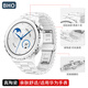 BHO【熱銷(xiāo)2萬(wàn)+】適用華為gt6表帶女款gt5pro/gt5手表表帶陶瓷watch gt4/gt3pro/41/42mm/男女士款透氣 真陶瓷【三株陶瓷白表帶-白色銀扣】 【GT3Pro/GT3/G