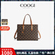 COOGI包包女款輕奢侈女士手提斜跨子母包生日新年情人節禮物送女友老婆 咖啡色【京倉直發(fā)】（C356218336）