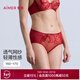 愛(ài)慕（Aimer）愛(ài)慕汾湖菲影中腰平角褲AM23C381 紅色7QA 1條 L 170