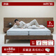 納曲折疊床墊家用一半軟一半硬席夢(mèng)思軟硬兩用分體式床墊可折疊 20CM在墊層2cm乳膠+獨立簧+黃麻 1800mm*2000mm