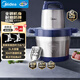 美的（Midea）絞肉機京東自營(yíng)家用大容量5升大功率1000w純銅電機多功能商用電動(dòng)絞肉絞菜料理絞餡機打蒜器90R03