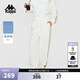卡帕（Kappa）復古休閑褲2025新款女春運動(dòng)褲長(cháng)褲小腳衛褲K0E22AK06 韓國白-012 M