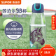 蘇泊爾（SUPOR）水杯塑料杯 食品級材質(zhì)杯子 學(xué)生運動(dòng)戶(hù)外防摔環(huán)保耐用 隨手杯 斑馬【tritan材質(zhì)】570ml