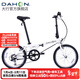大行（DAHON）D6經(jīng)典折疊自行車(chē)20英寸6速折疊車(chē)成人男女士學(xué)生折疊單車(chē)KBC061 白色