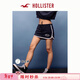 HOLLISTER25夏Y2K澤西風(fēng)撞色運動(dòng)半身裙裙褲女裝343-5104 海軍藍 S (165/68A)