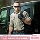 龍牙2024六代龍牙戰銳戰術(shù)長(cháng)袖襯衫男士休閑商務(wù)通勤戶(hù)外襯衣 圓石灰 L 180/100A（160-180斤）
