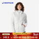 迪卡儂（DECATHLON）搖粒絨外套女保暖加厚羊羔絨抓絨秋衛衣珊瑚絨沖鋒衣內膽 SH500 雪白 S