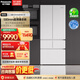 松下（Panasonic）【煥新補貼】大白PRO MAX 460升冰箱法式多門(mén)58cm超薄零嵌自動(dòng)制冰雙循環(huán)電冰箱N(xiāo)R-EW46BXB-W